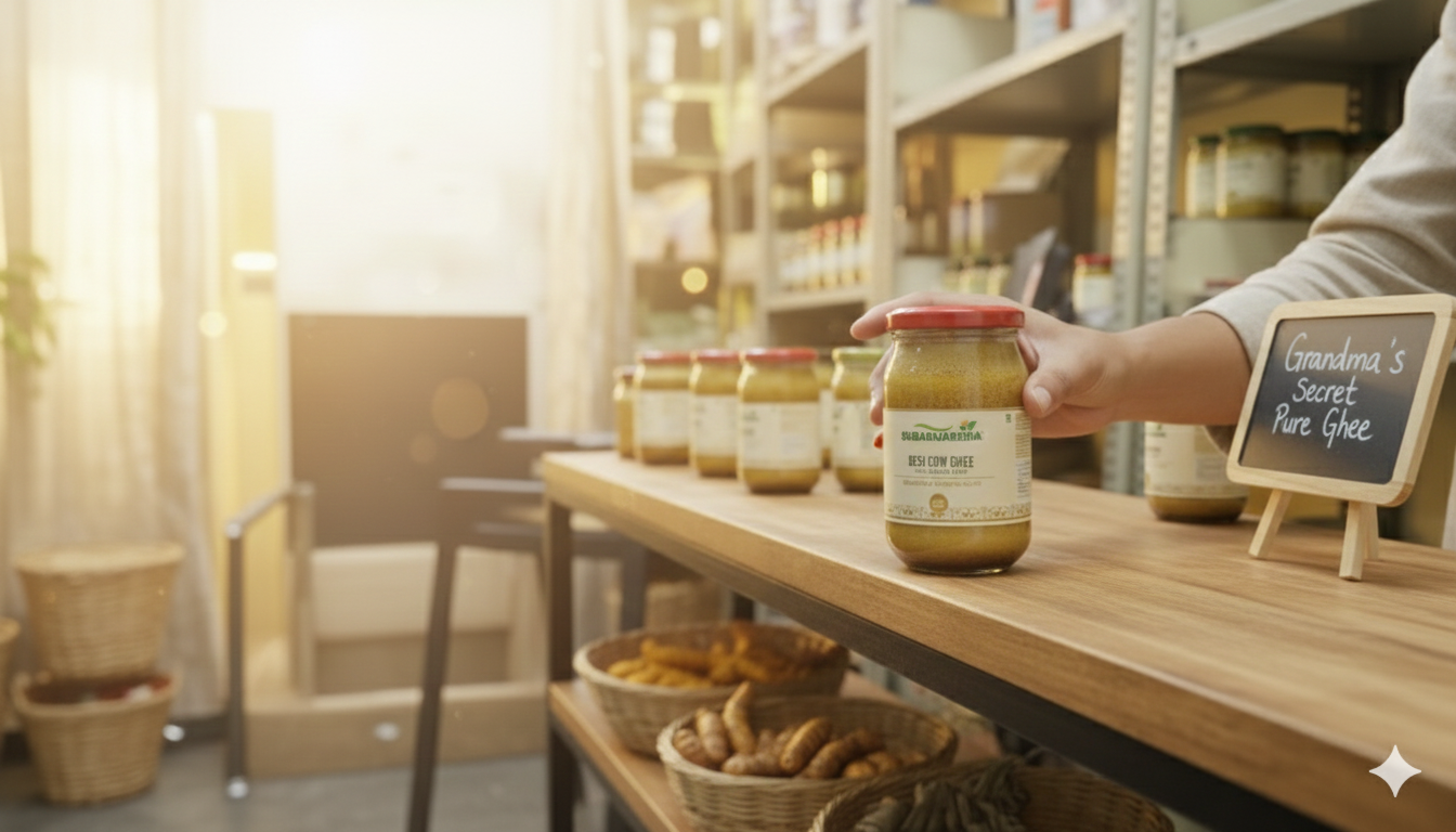 Subarnarekha Desi Cow Ghee | 100% Grass-Fed | Grandma's Authentic Recipe