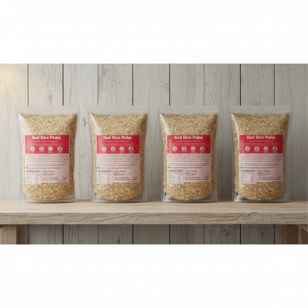 Red Rice Poha Storage Quantity Context