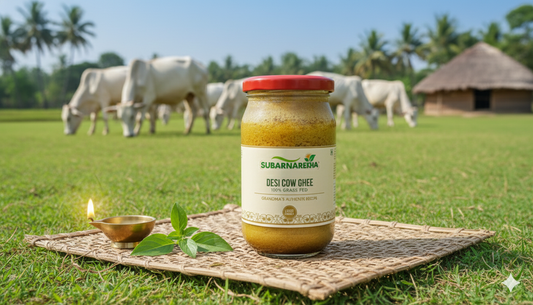 Desi Cow Ghee - Ayurveda's Sacred Fat: The Golden Elixir of Health