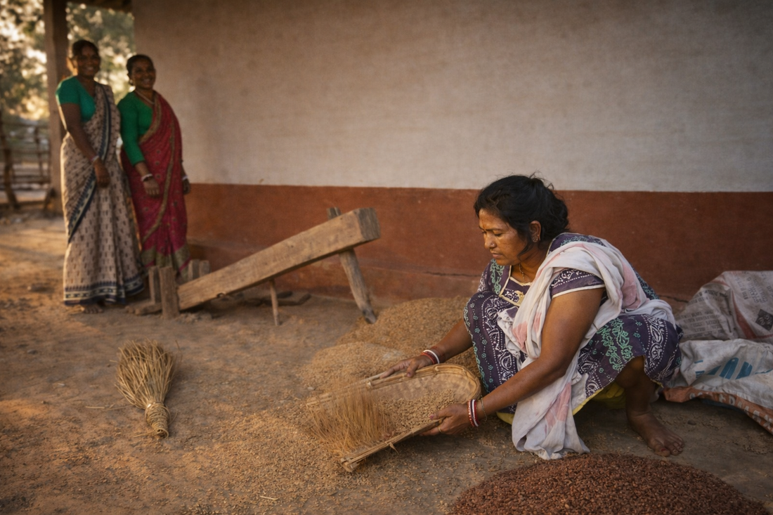 Reviving Hand-Pounded Native Rice: Dhenkikuta from Mayurbhanj