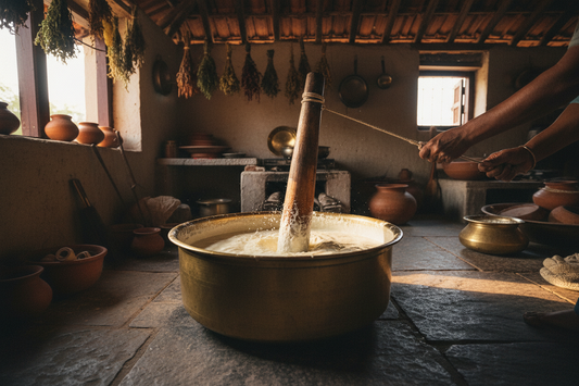 Traditional Ghee Making - The Bilona Method: Preserving Ancient Craftsmanship