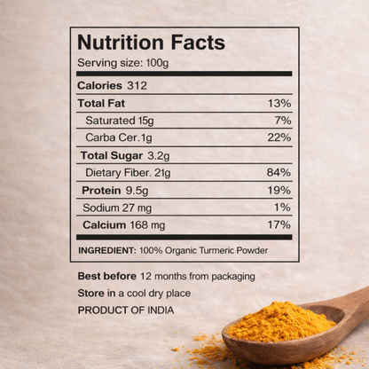 Kasam Haladi | Native Turmeric Powder | Kandhamal, Odisha