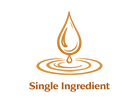 Logo with a droplet design and 'Single Ingredient' text on a white background