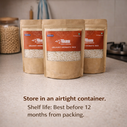 Leelavati Aromatic Rice | Short Grain, High Fiber | Kendrapara