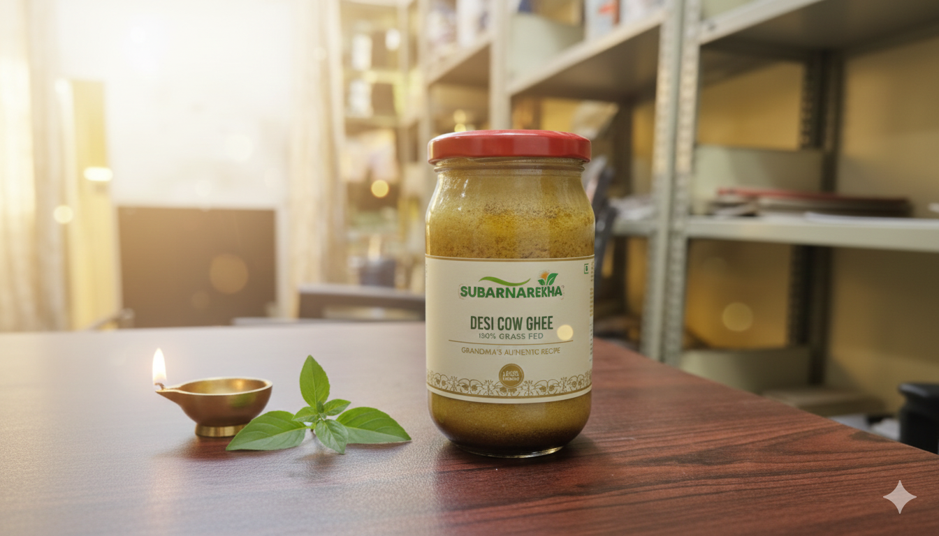 Subarnarekha Desi Cow Ghee | 100% Grass-Fed | Grandma's Authentic Recipe