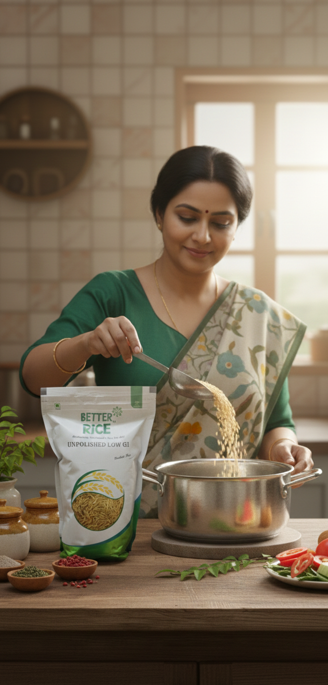 Better Rice™ Unpolished Low GI Rice