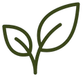 Green leaf icon