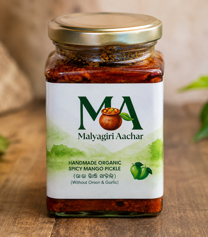 Malyagiri Aachar – Handmade Organic Mango Pickle from Anugul, Odisha