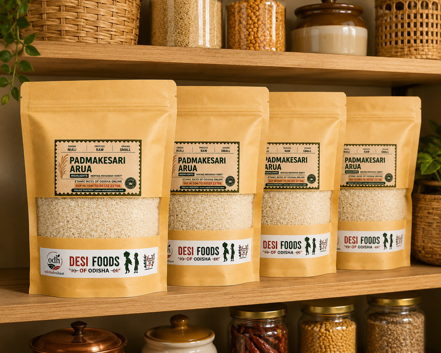 Padma Kesari Rice – Traditional Aromatic Rice from cuttack, Odisha