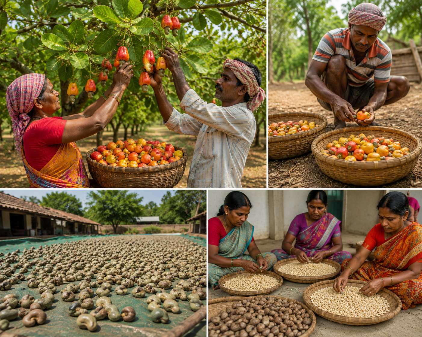 Dhenkanal Cashew – Raw Unroasted Premium Big Size Cashew