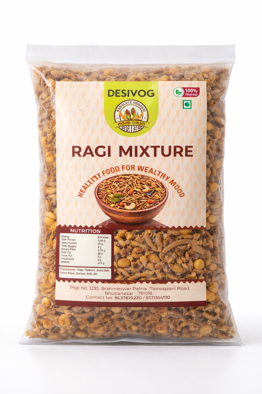 Desivog Ragi Mixture packaging on a white background