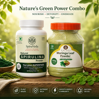 Natural Spirulina Powder, Capsules and Tablet from Odisha Super Foods