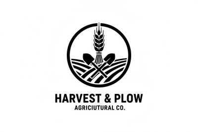 agriculture logo black and white