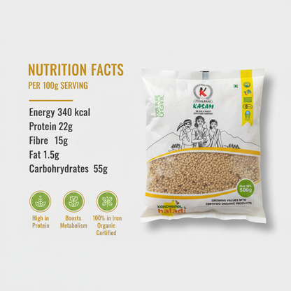 Bhaja Koltha Dal Nutrition Facts