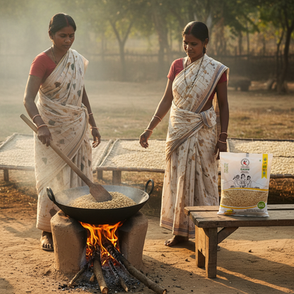 Bhaja Koltha Dal Traditional Processing Farmers
