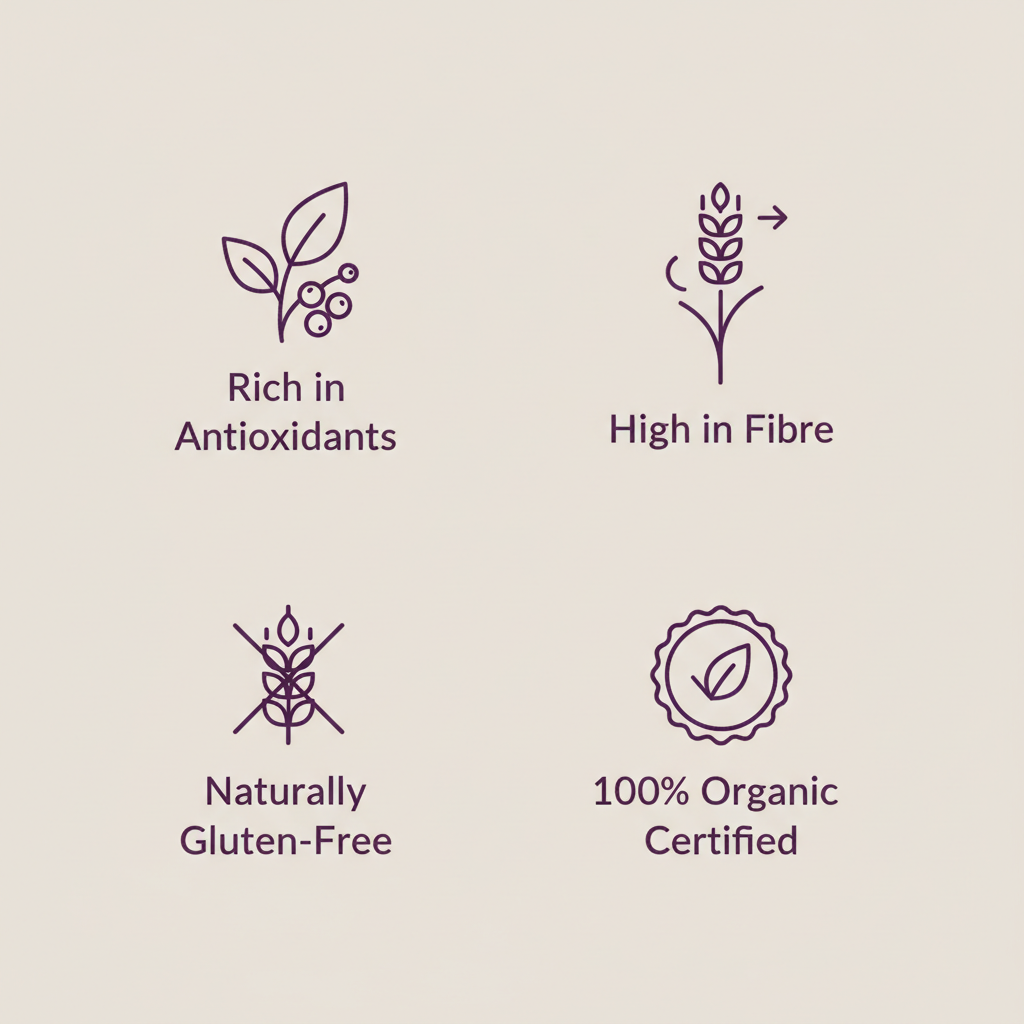 Black Rice Benefits Infographic