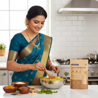 Desi Harada Dal Cooking Scene