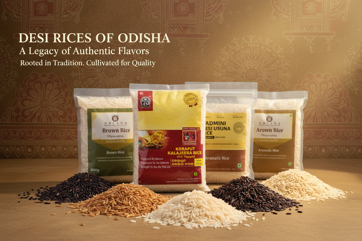 Desi Rices of Odisha Hero Banner