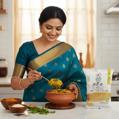 Final Dish with KASAM Pack — Kandula Dal