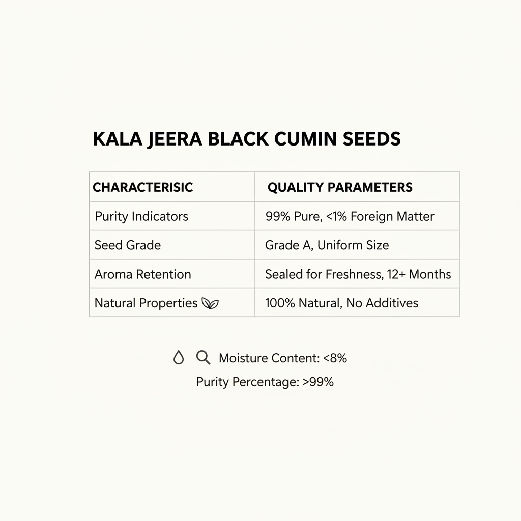 Kala Jeera Nutrition Facts