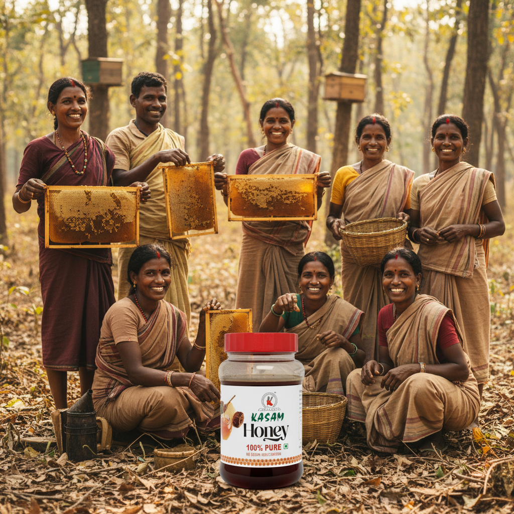 Kasam Honey Community Beekeepers Odisha