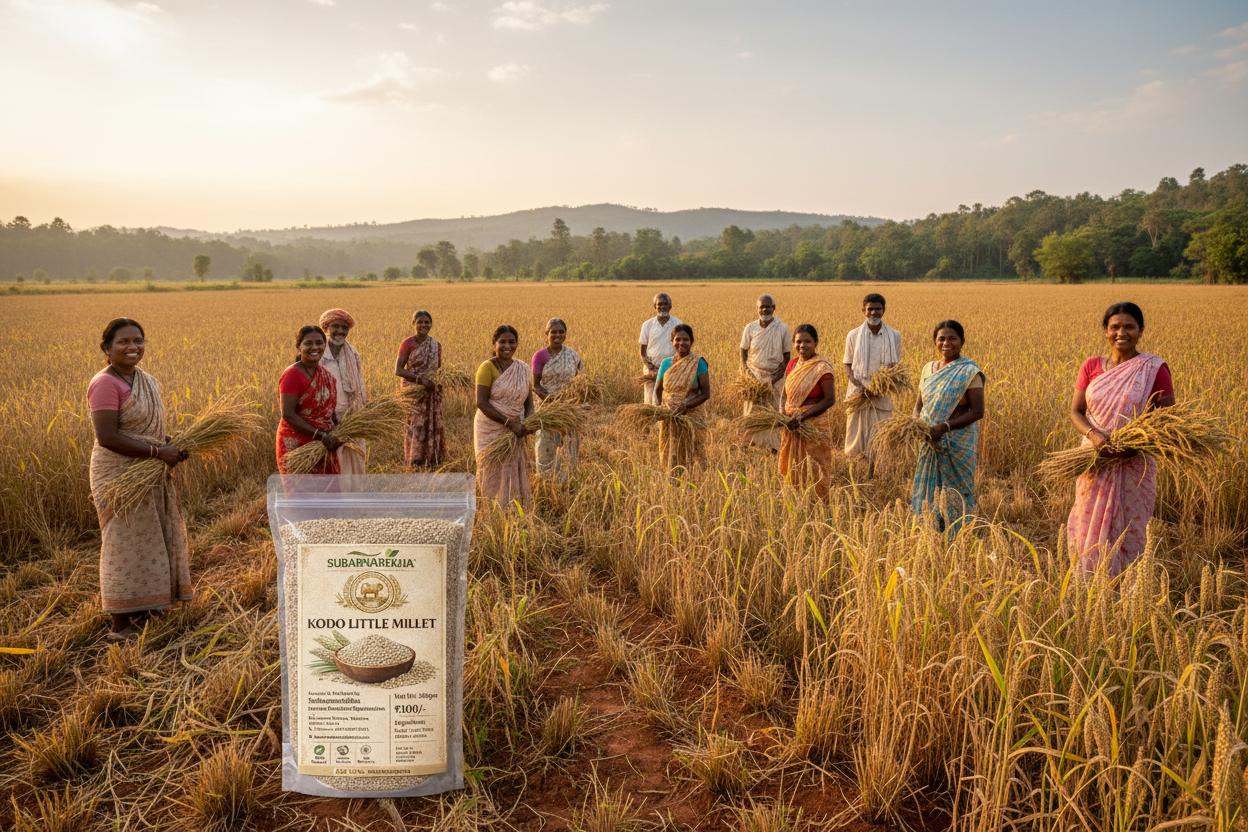 Kodo Millet Farmers Field Odisha