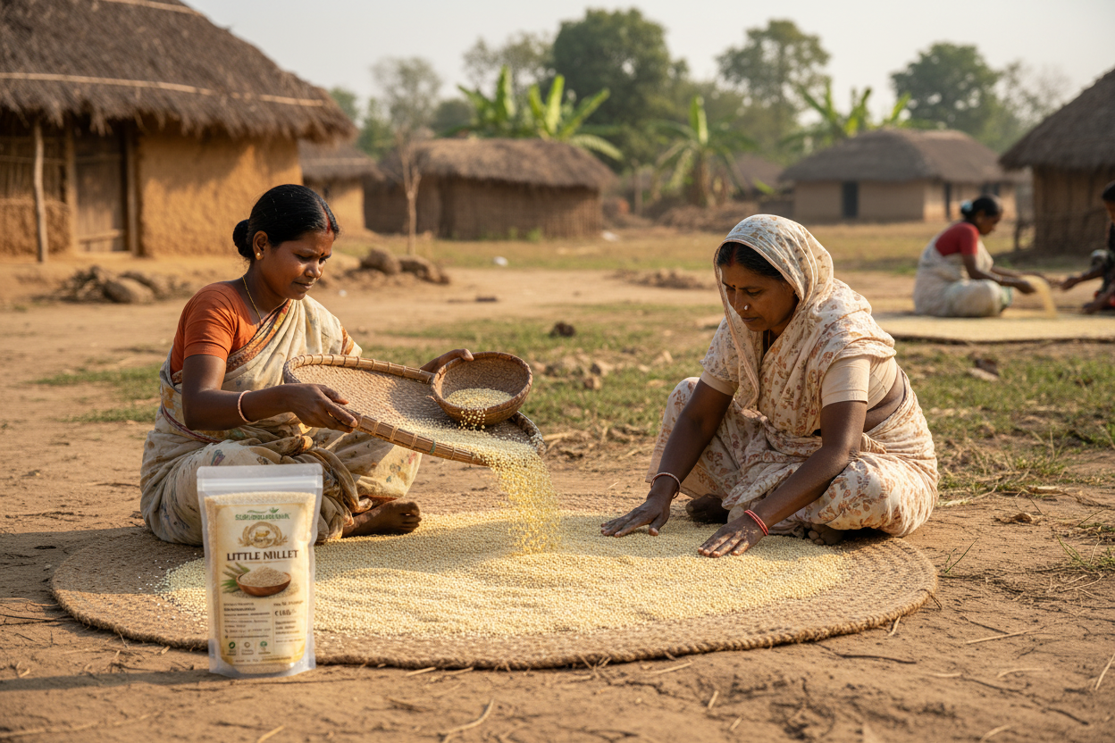 Little Millet Traditional Processing