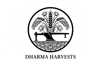 logo from hindu  agriculture blank and white