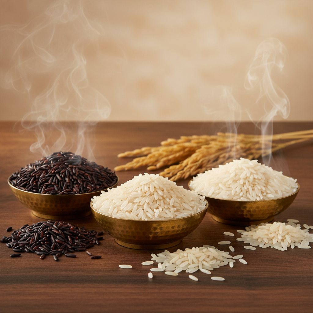 Natural Aroma and Flavor - Aromatic Rice Varieties