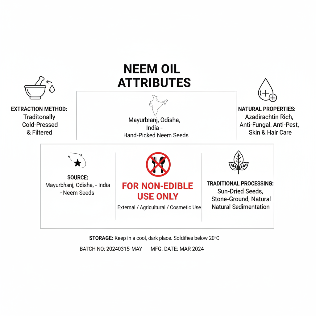 Neem Oil Quality Information