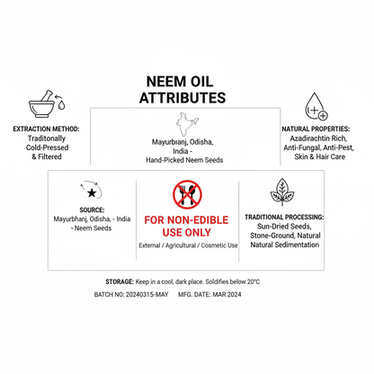 Neem Oil Quality Information