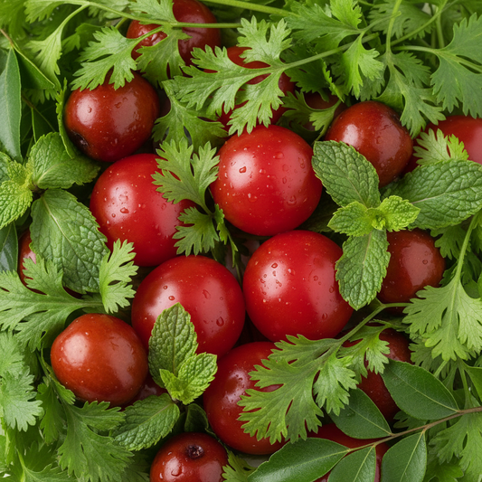 Pickle Ingredients Close-Up