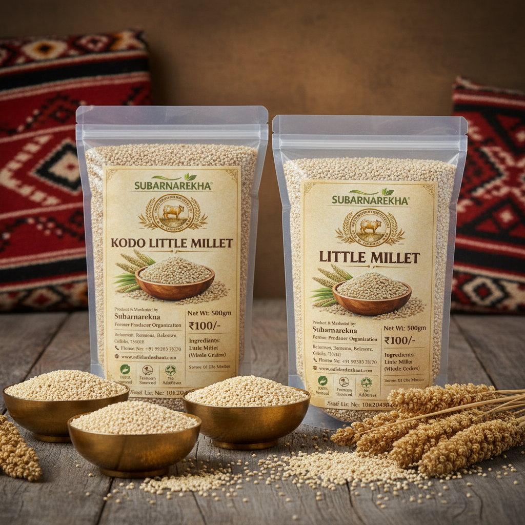 Premium Odisha Millets - Kodo & Little Millet