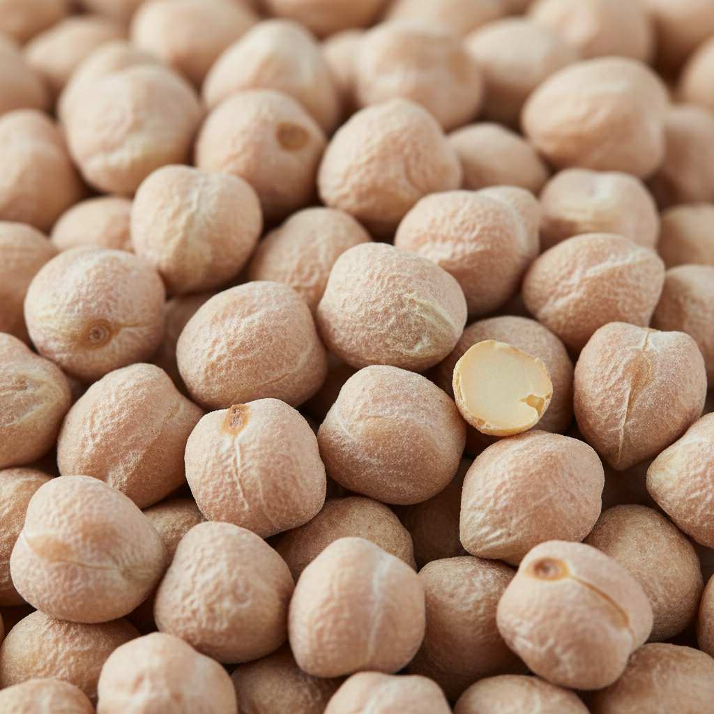 Raw Tiasi Buta Chickpeas Macro