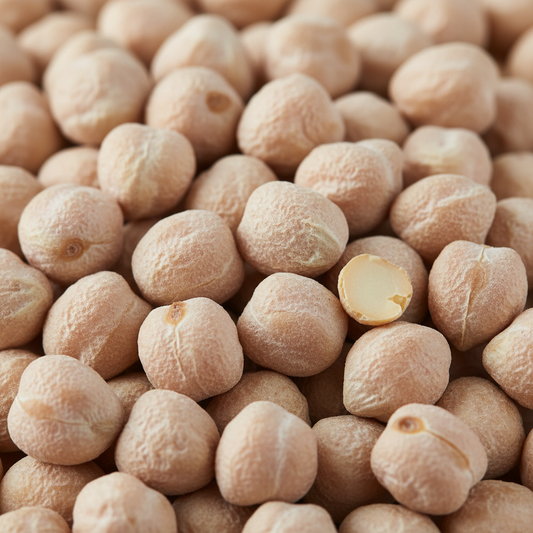 Raw Tiasi Buta Chickpeas Macro
