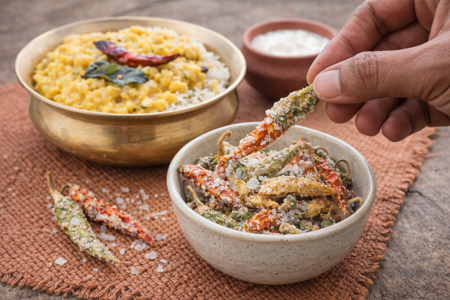 સૂકું ખારું મરચું - ગંજમ, ઓડિશા