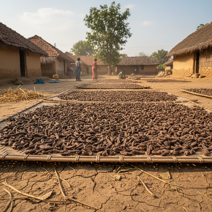 Shikakai Traditional Processing