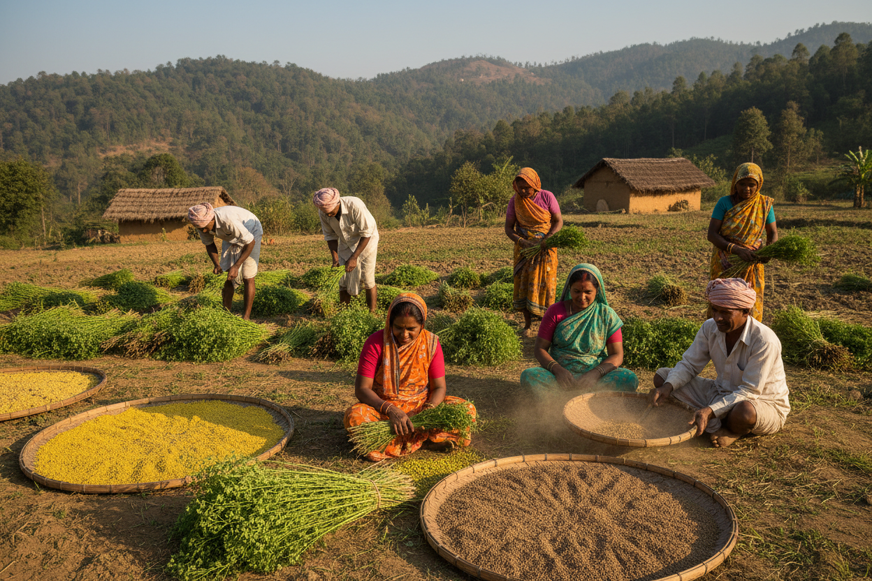 Spice Harvesting and Traditional Processing - Slot 4