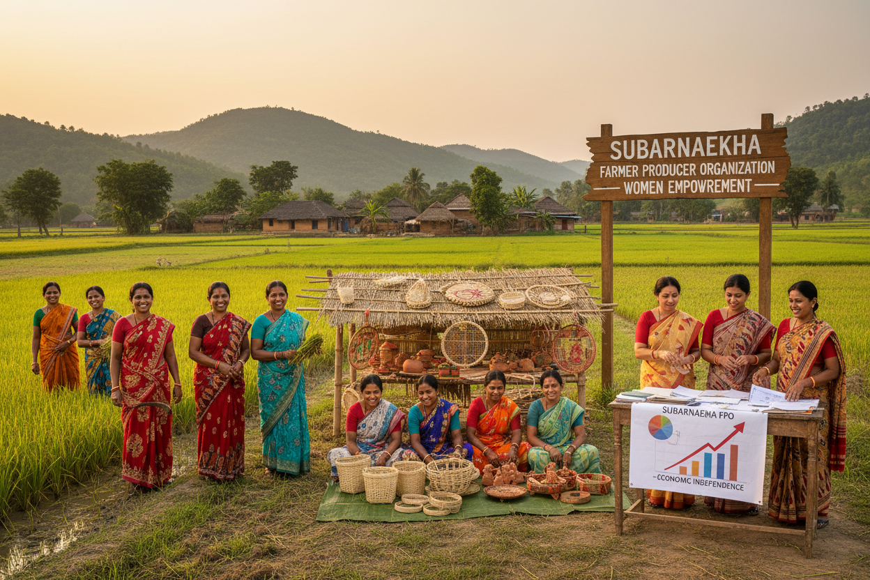 Subarnarekha FPO Women Empowerment

