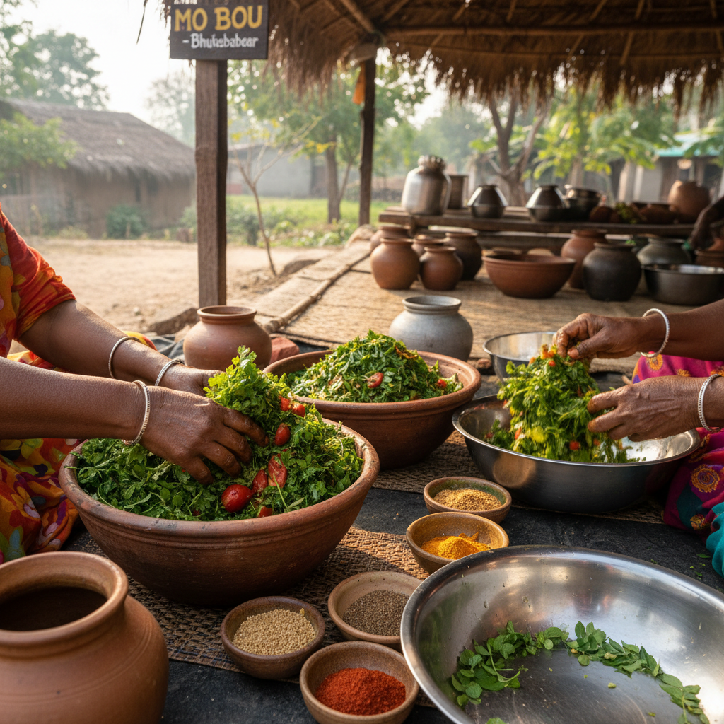 Traditional Pickle Making Process